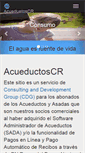 Mobile Screenshot of acueductoscr.com