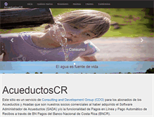 Tablet Screenshot of acueductoscr.com